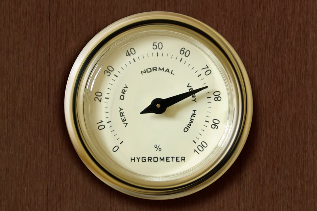 A Hygrometer gauges