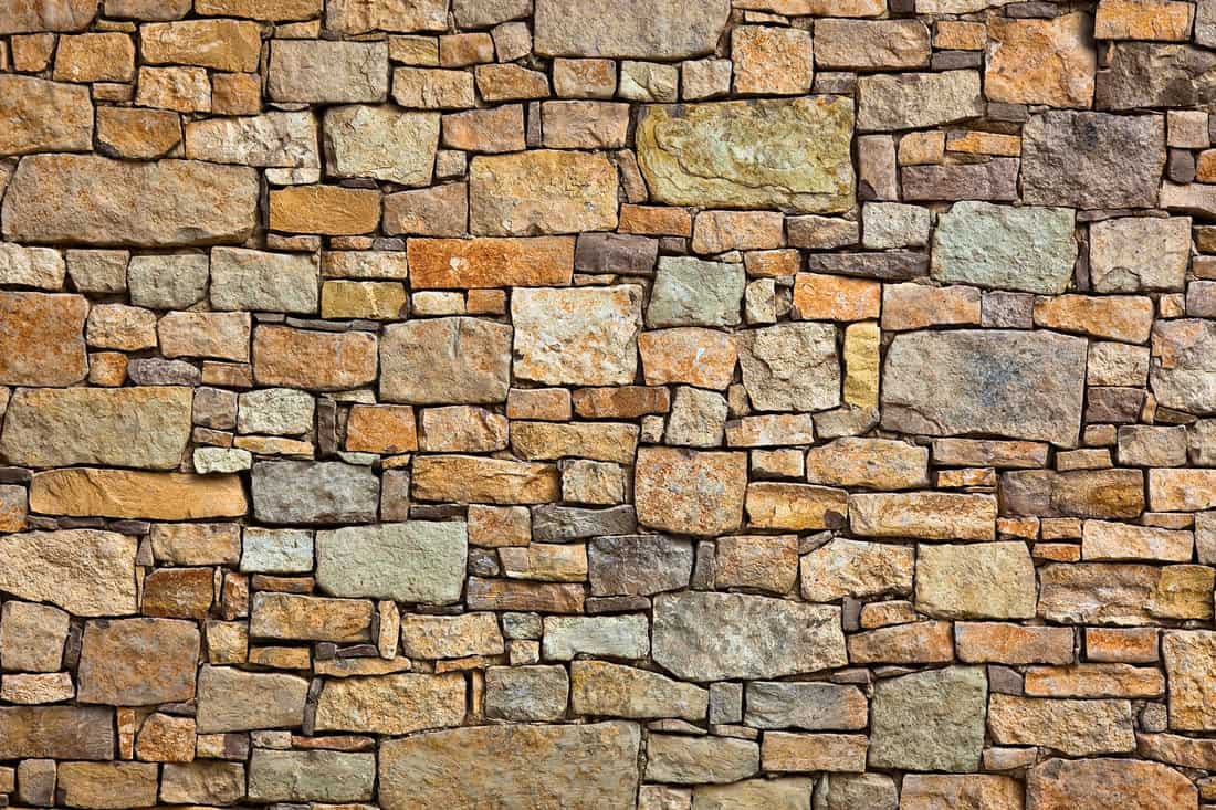 Background of stone wall texture photo 