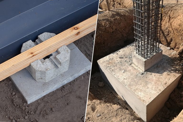 A comparison between Deck Blocks and Concrete Footings, Deck Blocks Vs Concrete Footings: What's The Difference?