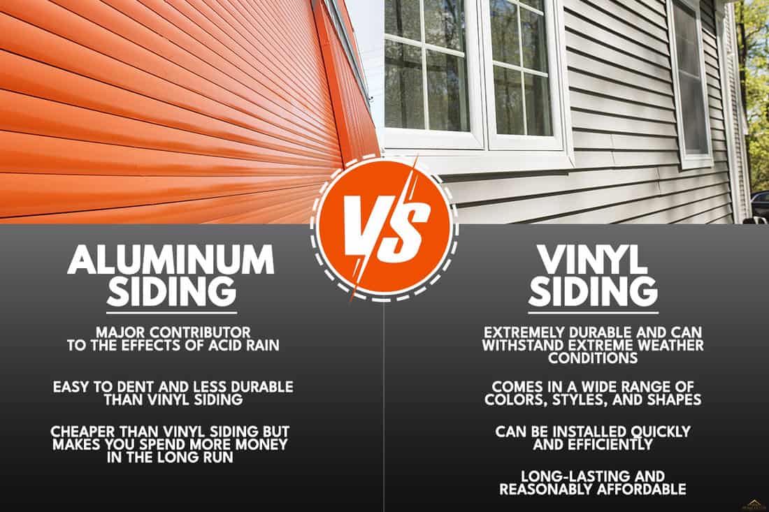 Comparison between aluminum siding and vinyl siding