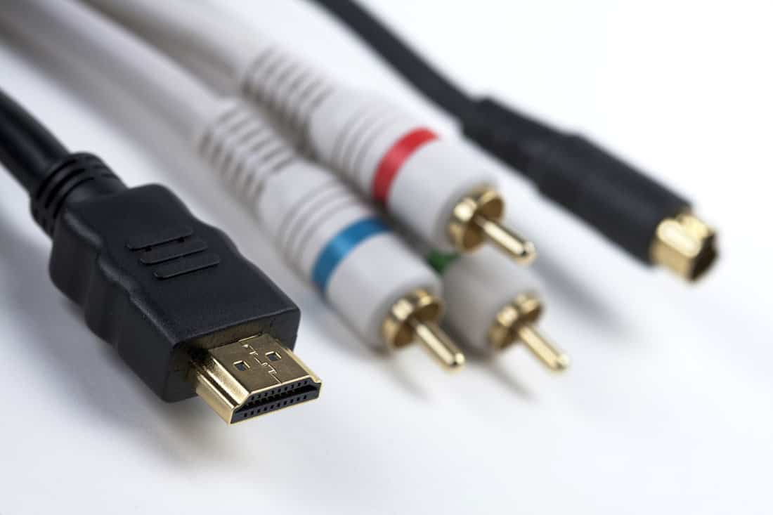 Evolution of video cables, hdmi, component, and rca cables