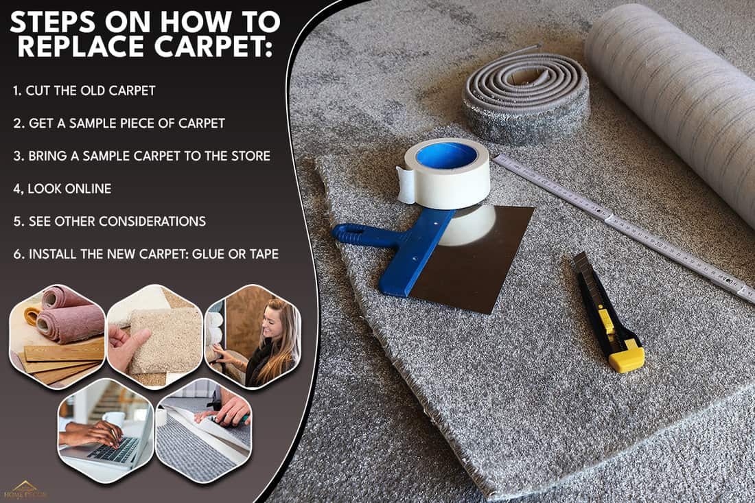 New carpet is laid on the floor, How To Match Your Carpet For Repair