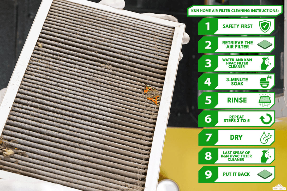 K&N home air filter cleaning instructions, How To Clean And Recharge K&N Air Filter [Step By Step Guide]