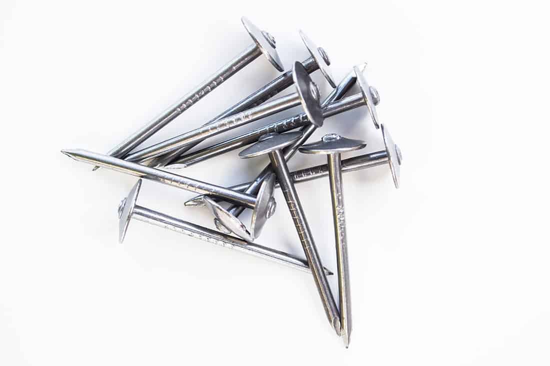 Can you use roofing nails for siding