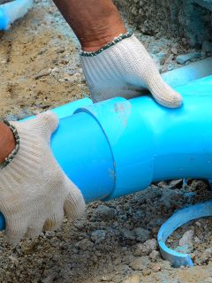 Water pipes with PVC joints elbow, Can You Cement Over Plastic Pipes?