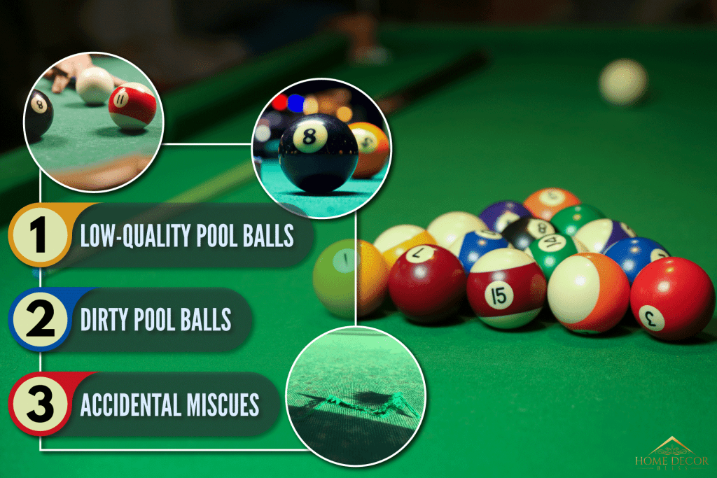 billiard cues pyramid multicolored pool balls, What Causes Burn Marks On A Pool Table?