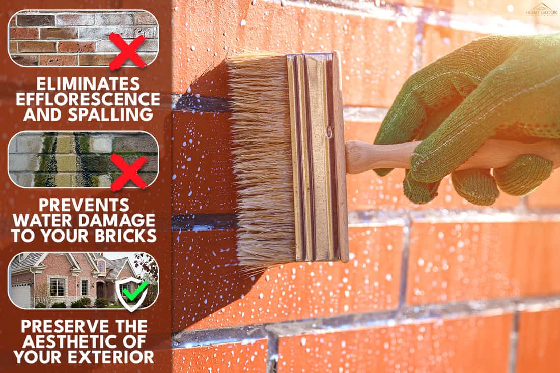 What are the benefits of sealing brick siding