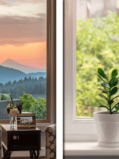collab photo of picture frame window and window sill, Picture Frame Window Vs Sill: What's The Difference?