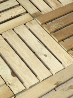 wooden floor decking panels balcony garden deck tiles, How To Install Interlocking Deck Tiles On Dirt [Step By Step Guide]