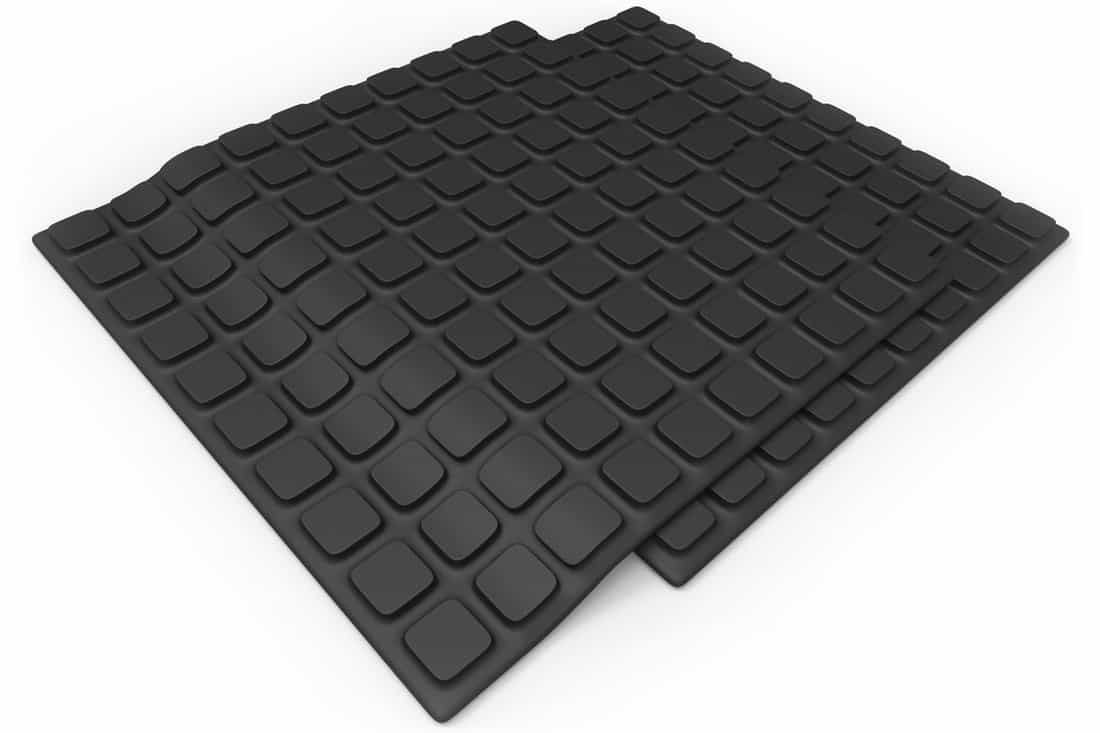 Anti slip rubber mat 