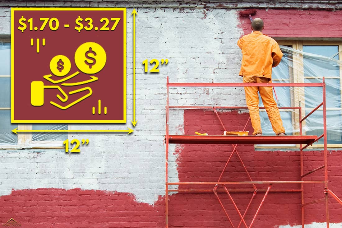 Painting bricks cost per square foot, How Long Does Paint Last On Brick?