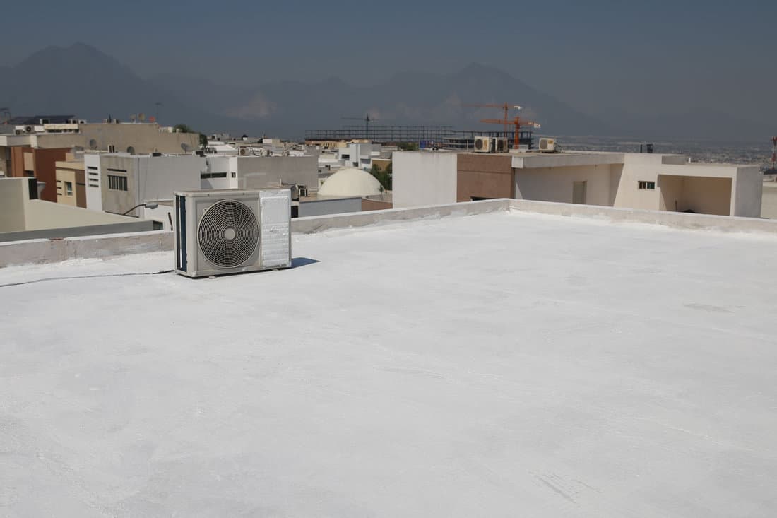 Roof coating elastomeric roof top 