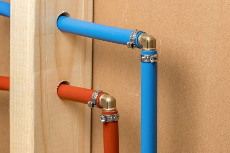pex plastic water supply plumbing pipe blue and red pipe, Can You Reuse PEX Fittings?