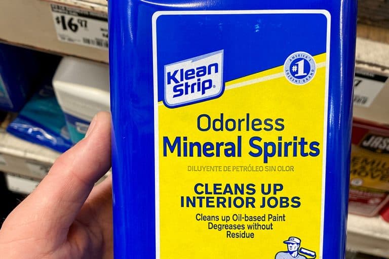 Can of odorless mineral spirits, How Long Do Mineral Spirits Take To Dry?