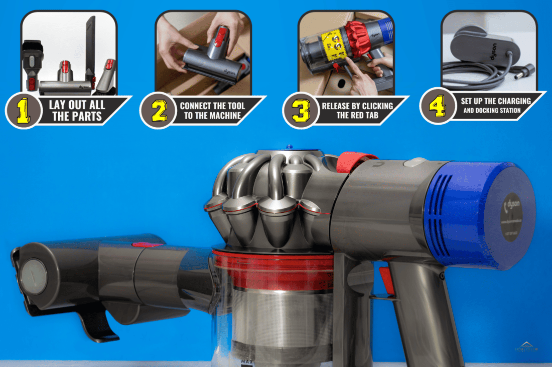 Dyson v7 Vacuum Cleaner. - How To Put Dyson V7 Back Together