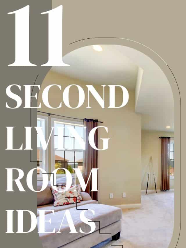 11 Second Living Room Ideas [Informal Designs]