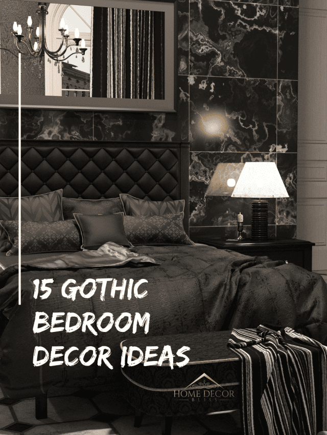 15 Gothic Bedroom Decor Ideas