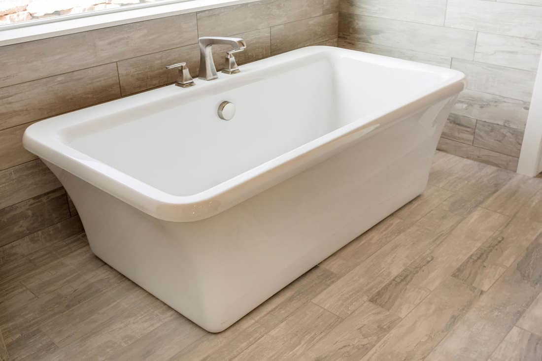 luxury soaking tub modern type bathroom design