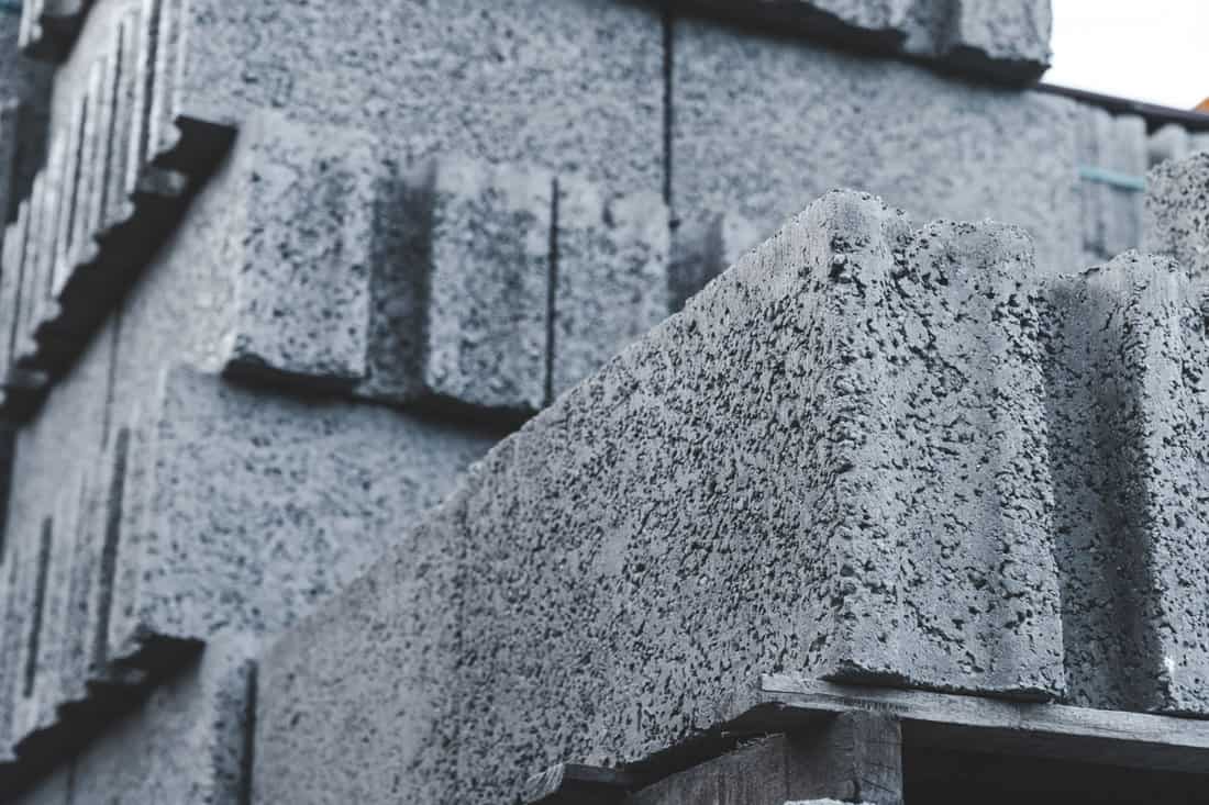 warehouse cinder block products cement slurry