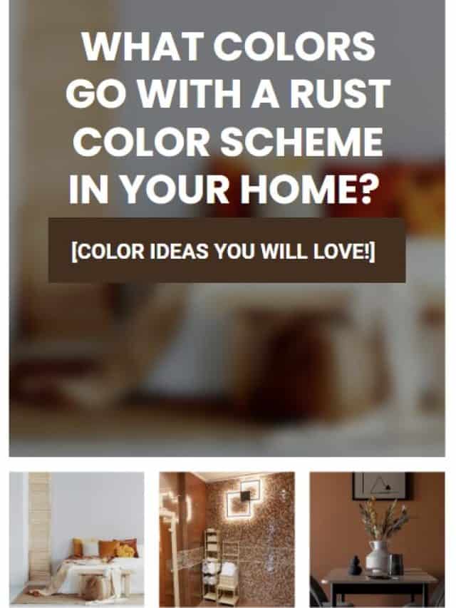 What Colors Go With A Rust Color Scheme In Your Home? [17 Color Ideas You Will Love!]