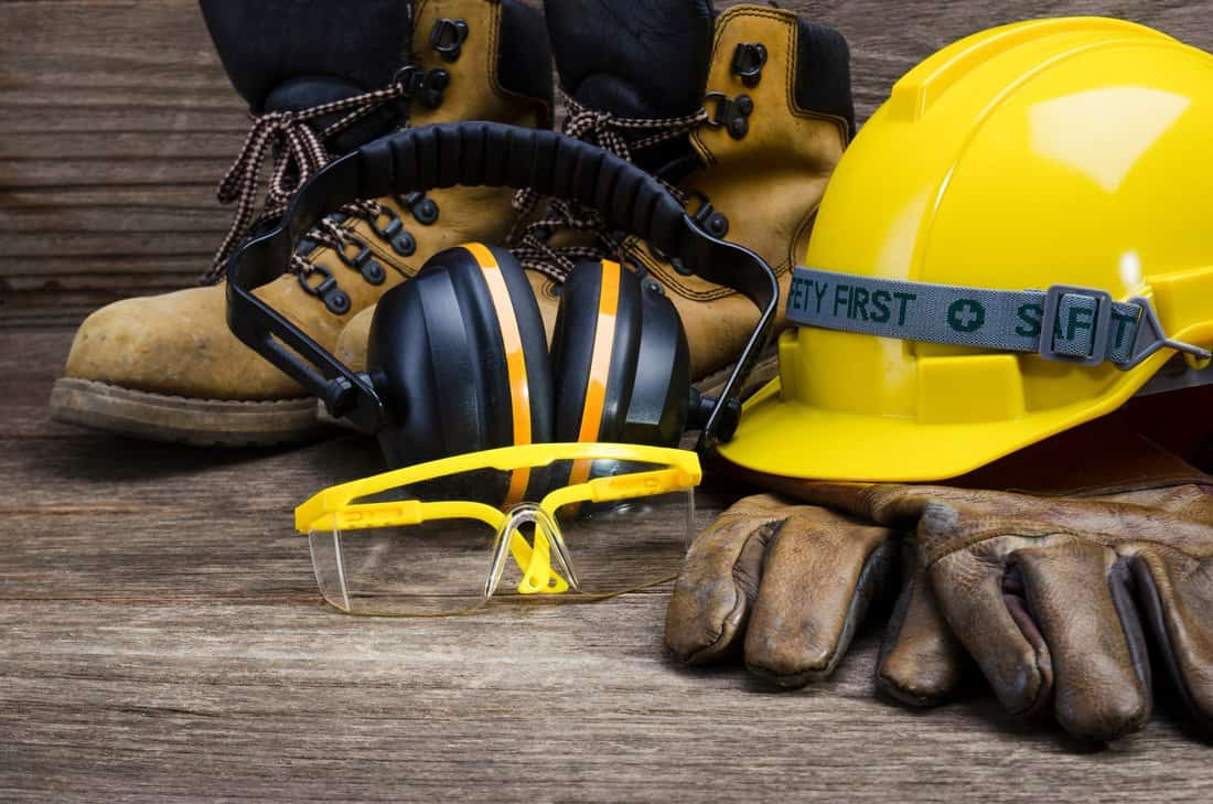 Standard construction safety gear