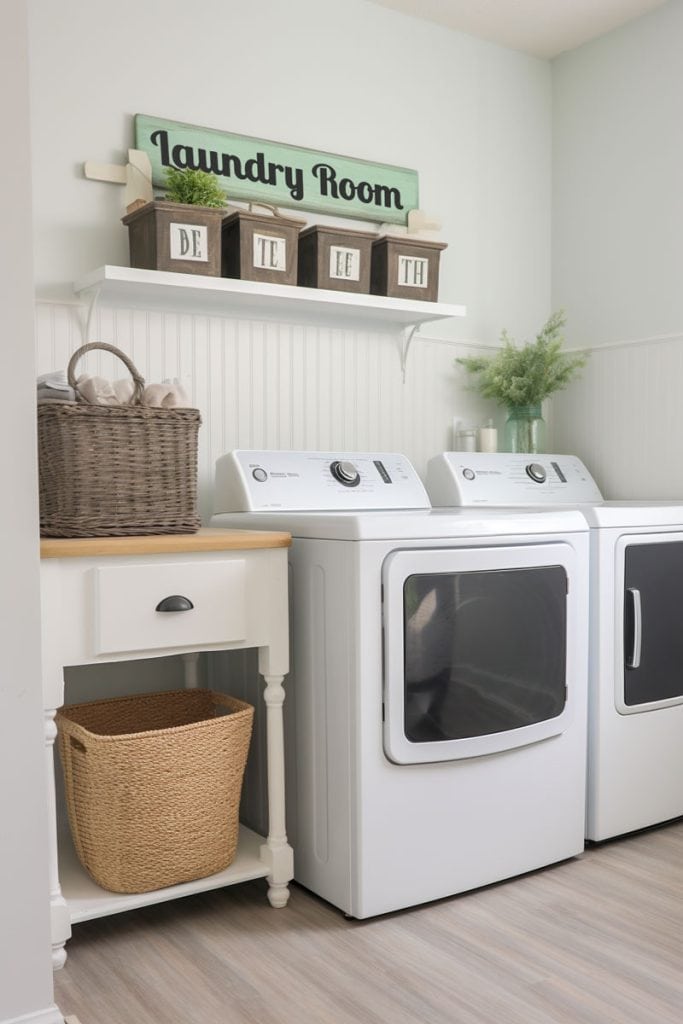 11 Farmhouse Laundry Room Ideas You Need To See
