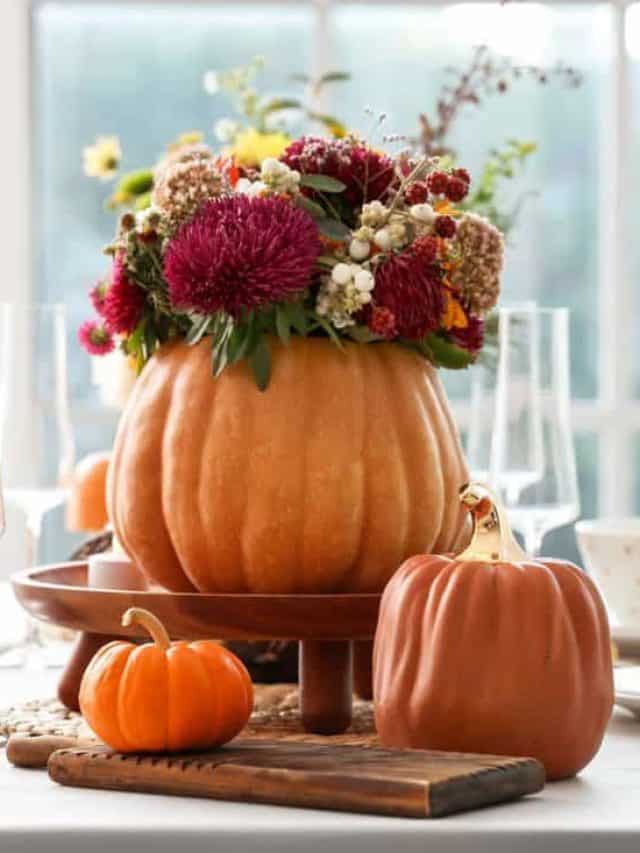 These 23 Pumpkin Centerpieces Are What Fall Dreams Are Made Of