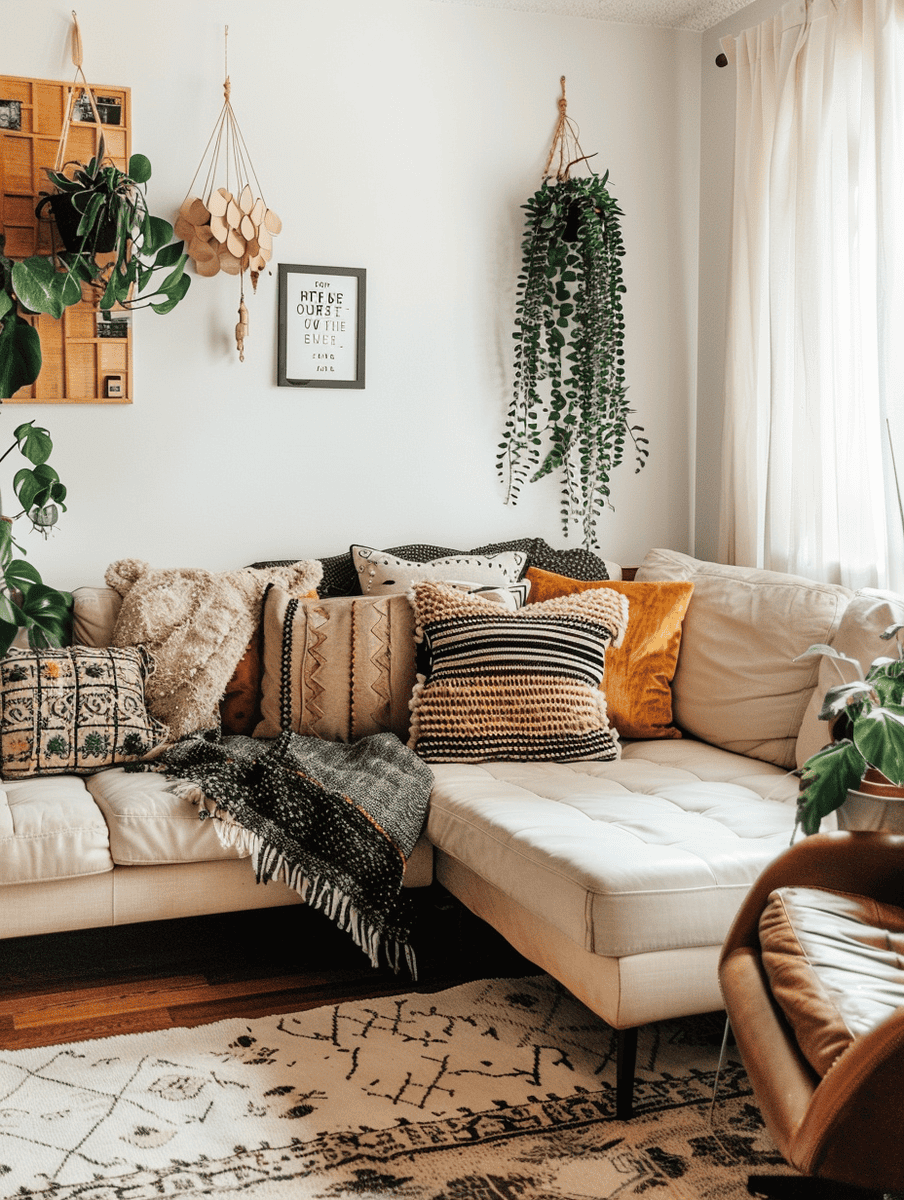 Modern beautiful living room